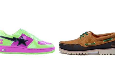 bape saint laurent balenciaga vuitton burberry|Bape Shoe Collaborations Through The Years: Converse, Vans .